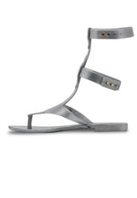 VM Anglomania + Melissa Harmonic Gladiator II (Silver Glitter)
