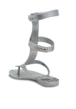 VM Anglomania + Melissa Harmonic Gladiator II (Silver Glitter)