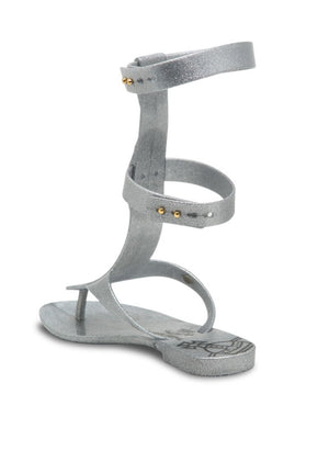 VM Anglomania + Melissa Harmonic Gladiator II (Silver Glitter)
