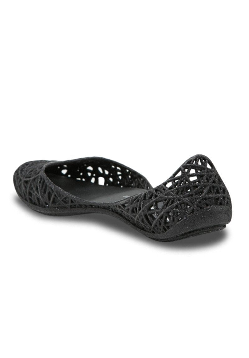 Melissa Campana Zig Zag (Black Glitter) - MDreams Malaysia