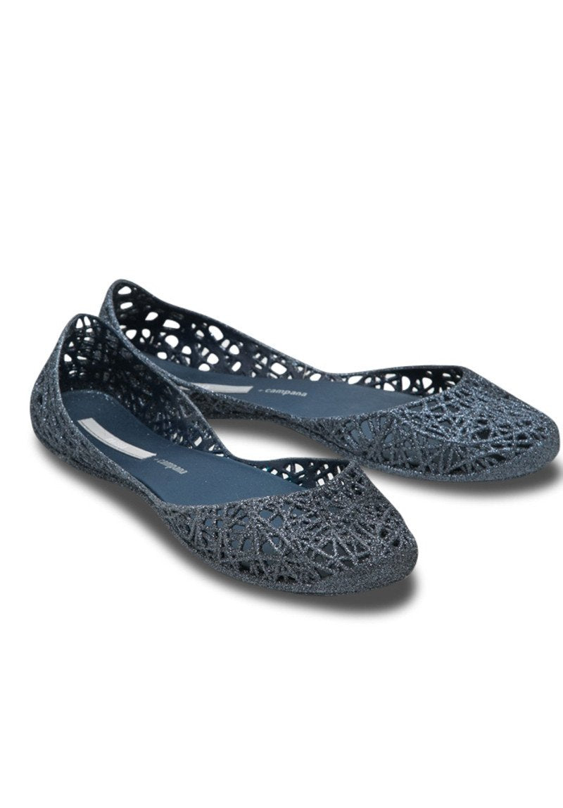 Melissa Campana Zig Zag (Blue Glitter) - MDreams Malaysia