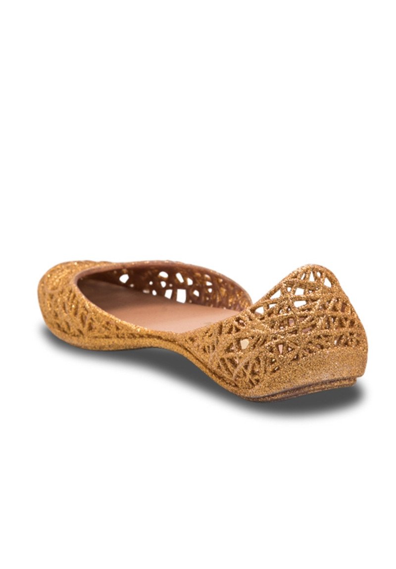 Melissa Campana Zig Zag (Gold Glitter)