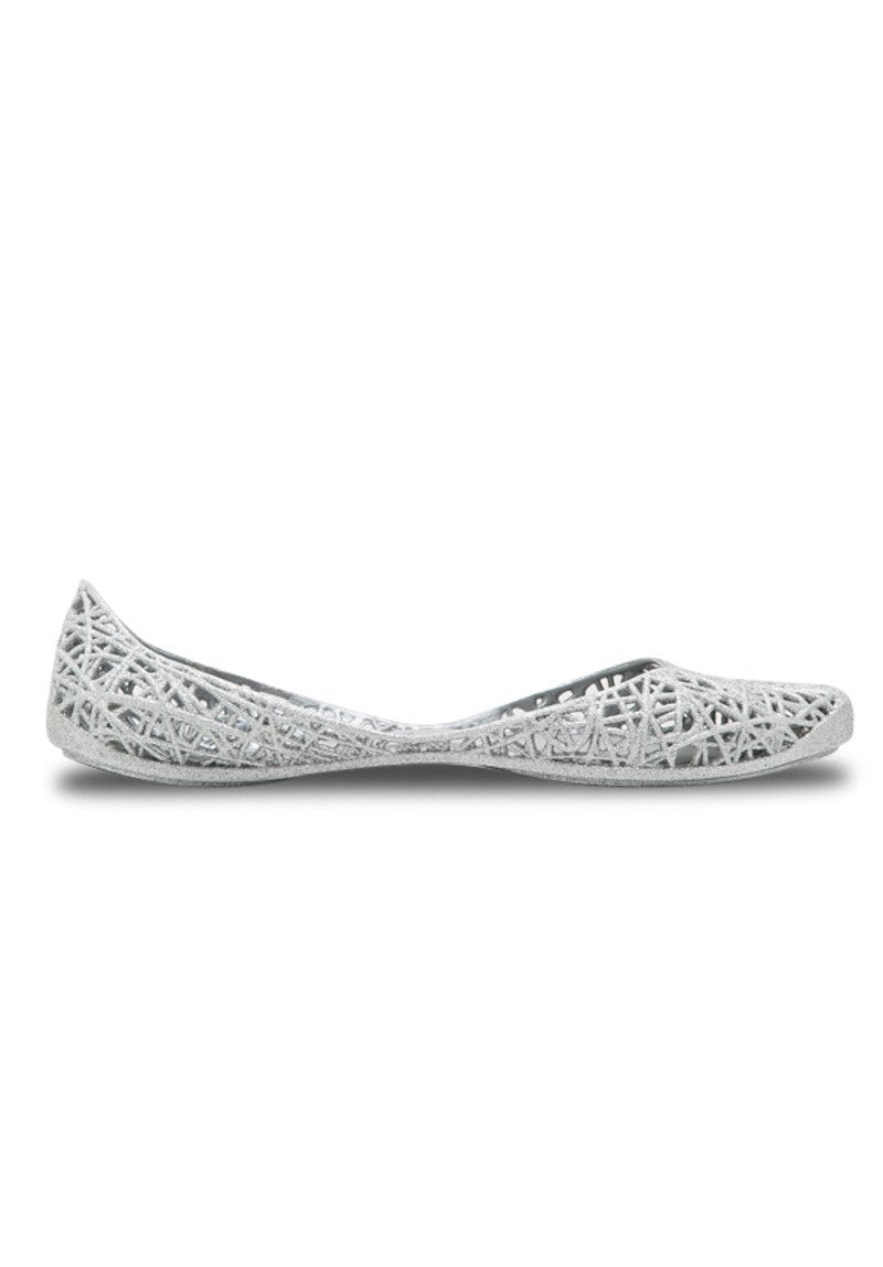 Melissa Campana Zig Zag (Silver Glitter) - MDreams Malaysia