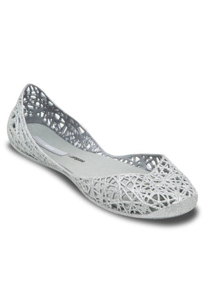 Melissa Campana Zig Zag (Silver Glitter) - MDreams Malaysia
