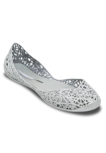 Melissa Campana Zig Zag (Silver Glitter)