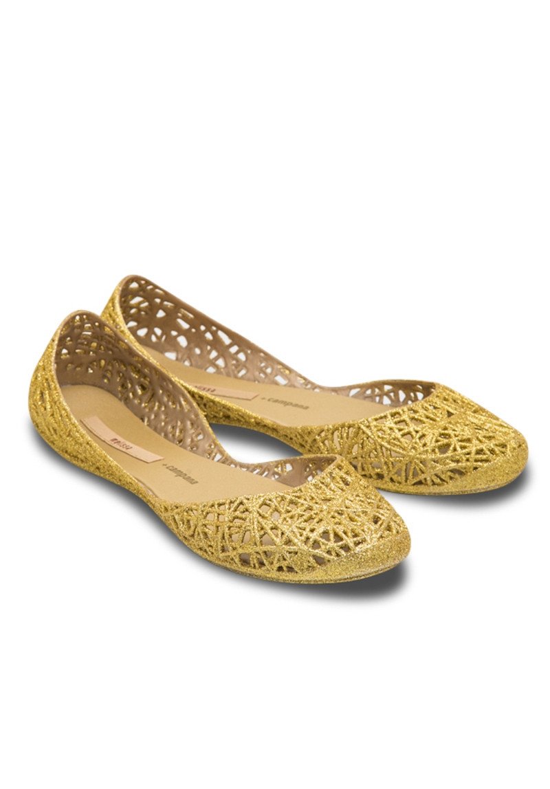 Melissa Campana Zig Zag (Gold Glitter) - MDreams Malaysia