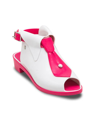 Melissa Black Tie + Karl Lagerfeld (Pink/White) - MDreams Malaysia