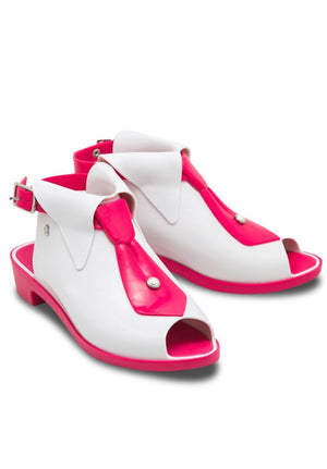 Melissa Black Tie + Karl Lagerfeld (Pink/White) - MDreams Malaysia