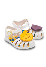 Mini Melissa Aranha (White/Yellow/Purple)