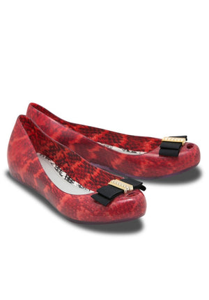 Melissa Ultragirl + Jason Wu VI (Clear Red/Grey)