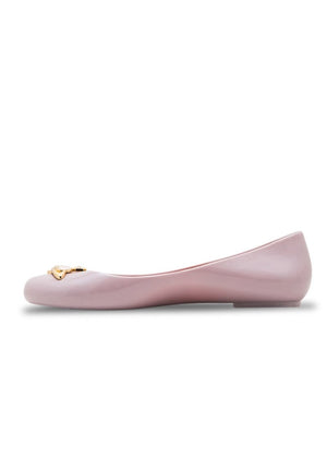 VW Anglomania + Melissa Bailarina (Beige/Pink)