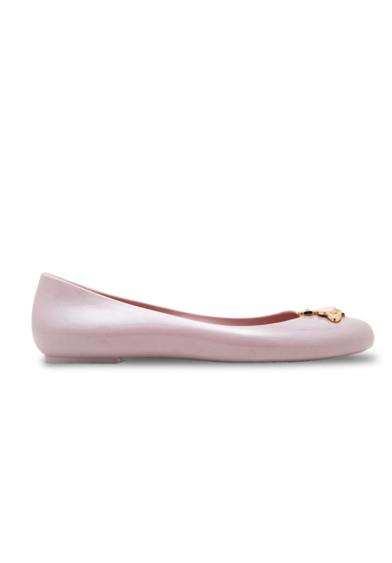 VW Anglomania + Melissa Bailarina (Beige/Pink)