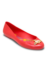 VW Anglomania + Melissa Bailarina (Red/Pink)