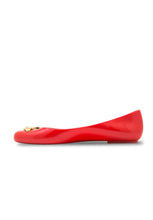 VW Anglomania + Melissa Bailarina (Red/Pink)