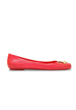 VW Anglomania + Melissa Bailarina (Red/Pink)