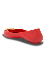 VW Anglomania + Melissa Bailarina (Red/Pink)