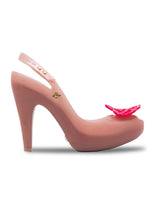 VW Anglomania + Melissa Ultragirl Heel (Pink/Pink)
