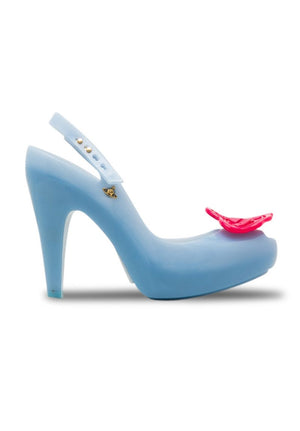 VW Anglomania + Melissa Ultragirl Heel (Blue/Pink)