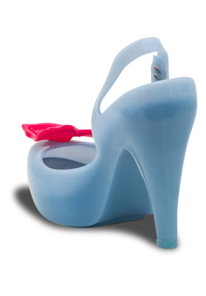 VW Anglomania + Melissa Ultragirl Heel (Blue/Pink)