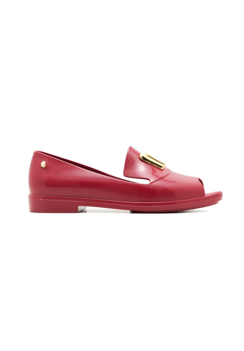 Melissa Brogue + Karl Lagerfeld (Burgundy Gold)