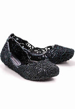 Melissa Campana Fitas II (Black Glitter)
