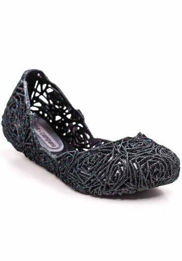 Melissa Campana Fitas II (Black Glitter)