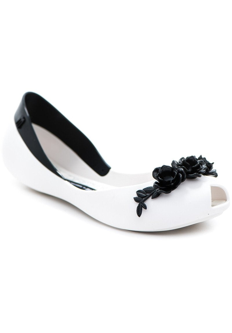 Melissa Flower Queen + Alexandre Herchcovitch (White/Black)
