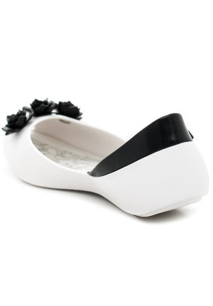 Melissa Flower Queen + Alexandre Herchcovitch (White/Black)