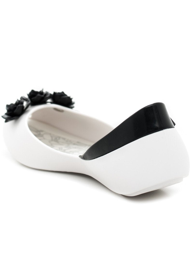 Melissa Flower Queen + Alexandre Herchcovitch (White/Black)