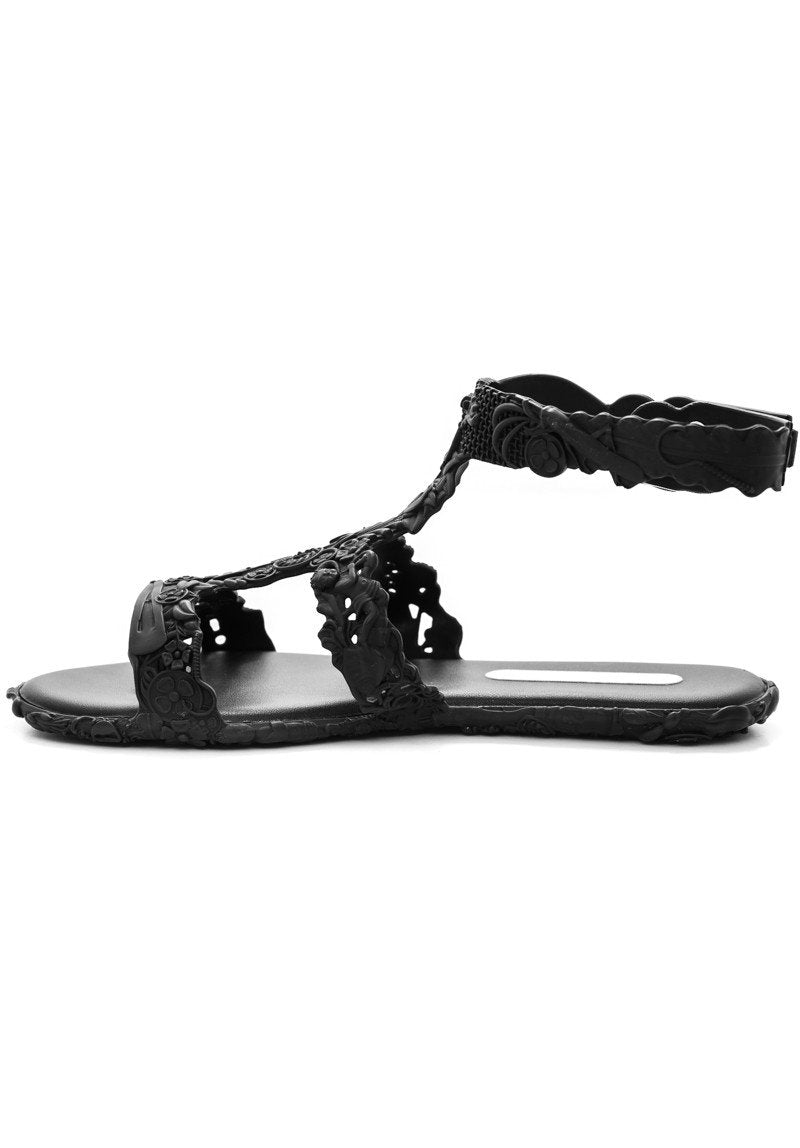 Melissa Campana Barroca Sandal (Black) - MDreams Malaysia