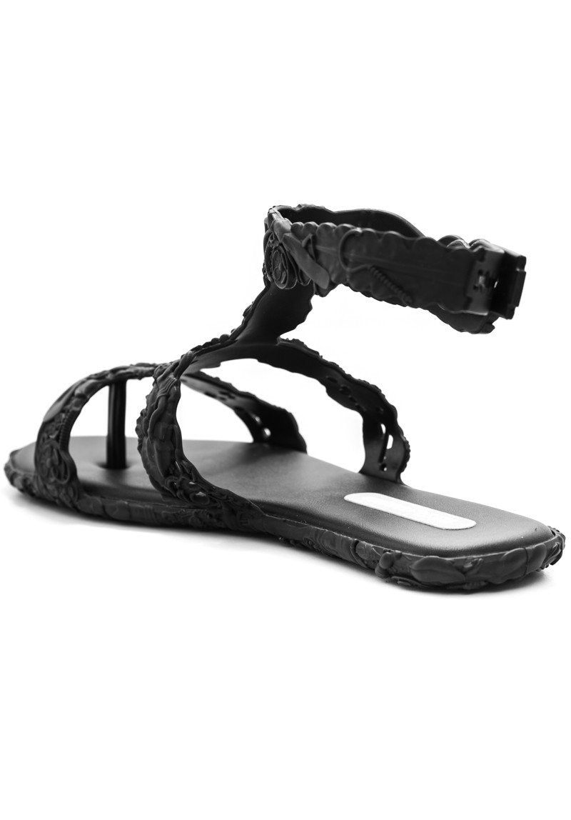 Melissa Campana Barroca Sandal (Black) - MDreams Malaysia