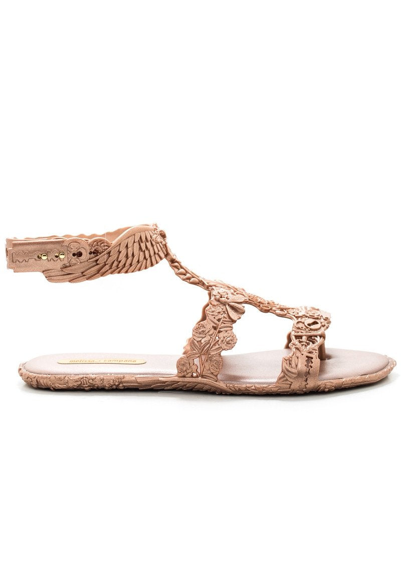 Melissa Campana Barroca Sandal (Pink Metal) - MDreams Malaysia