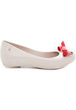 Melissa Ultragirl Bow (Beige/Red)