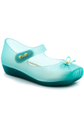 Mini Melissa Ballet (Clear/Green)