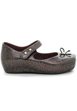 Mini Melissa Ballet (Black Glitter)