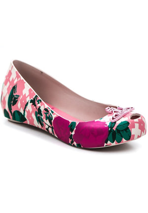 VW Anglomania + Melissa Ultragirl XV (Beige/Pink)
