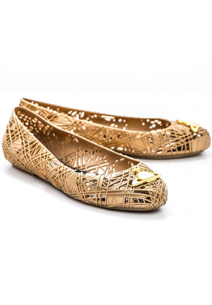 VW Anglomania + Melissa Scribble Tartan (Gold)