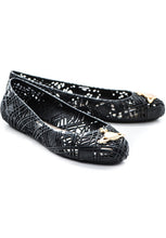 VW Anglomania + Melissa Scribble Tartan (Black)
