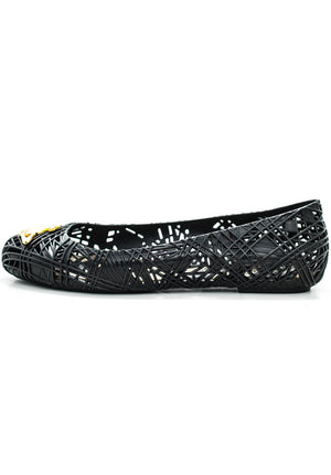 VW Anglomania + Melissa Scribble Tartan (Black)