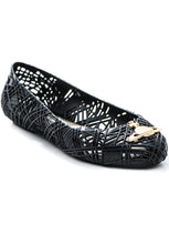 VW Anglomania + Melissa Scribble Tartan (Black)