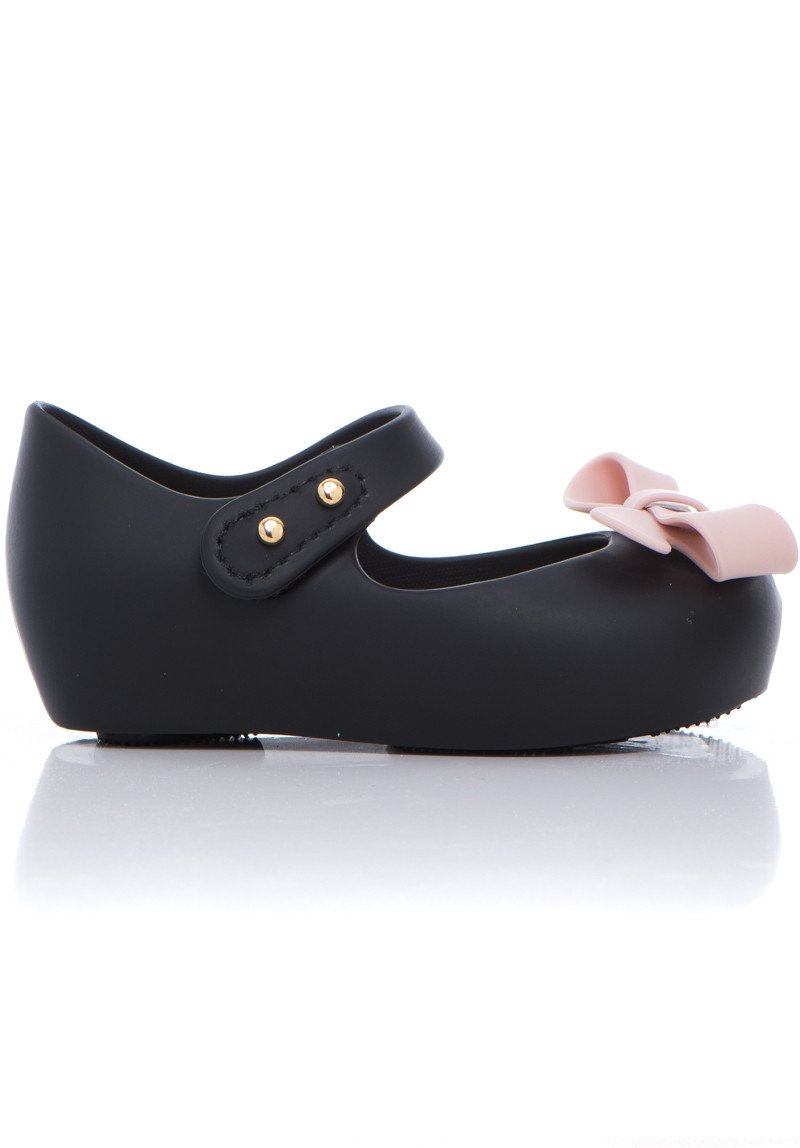 Mini Melissa Ultragirl Bow II (Black)