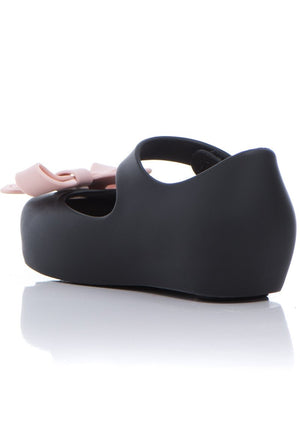 Mini Melissa Ultragirl Bow II (Black)