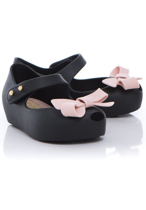 Mini Melissa Ultragirl Bow II (Black)