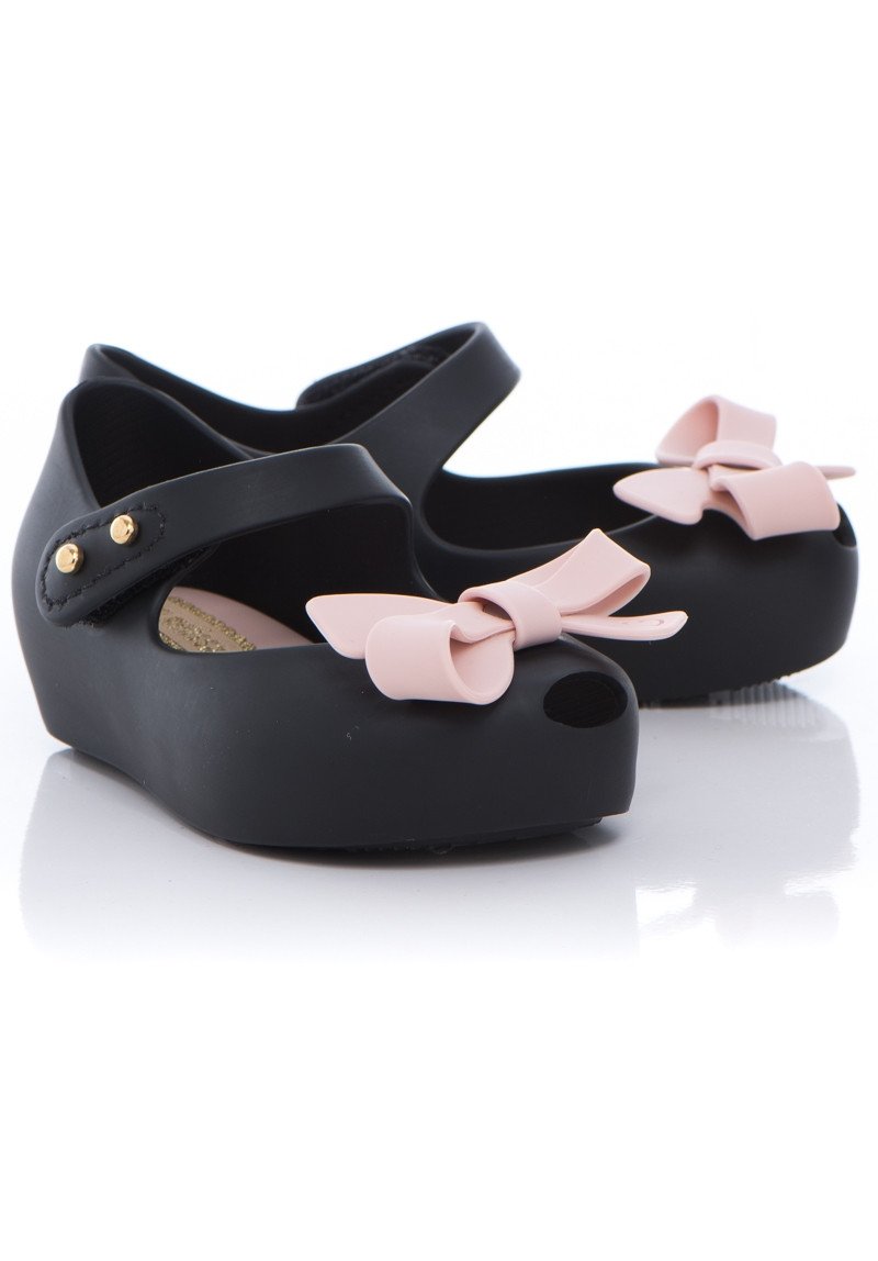 Mini Melissa Ultragirl Bow II (Black)