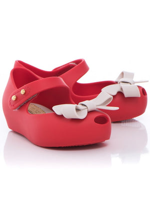 Mini Melissa Ultragirl Bow II (Red)