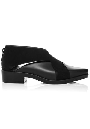 Melissa X-Boot (Black Flocked)