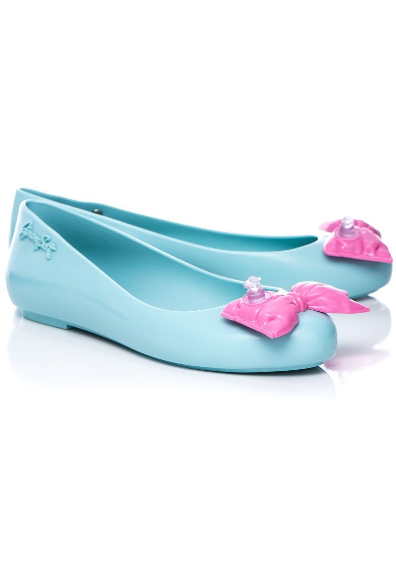 Melissa Space Love + Jeremy Scott (Green/Pink)