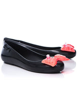 Melissa Space Love + Jeremy Scott (Black/Orange)