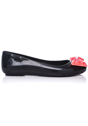 Melissa Space Love + Jeremy Scott (Black/Orange) - MDreams Malaysia