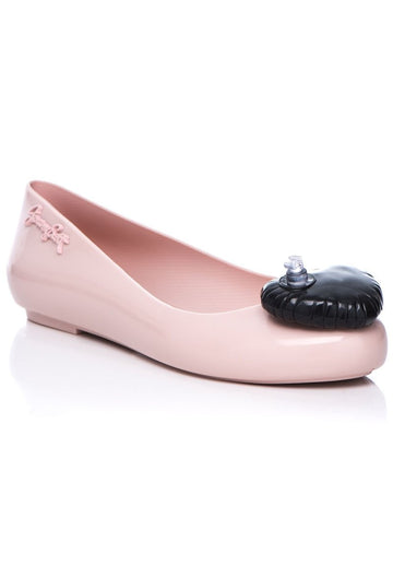 Melissa Space Love + Jeremy Scott (Pink/Black)